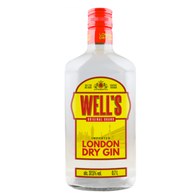 Well’s london dry gin 0.7l - Alcosky
