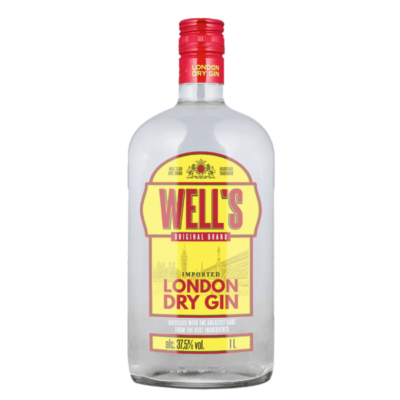 Well’s london dry gin 1l - Alcosky